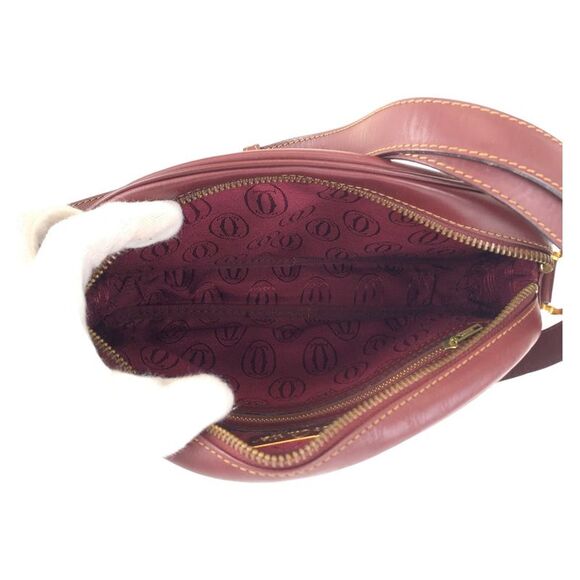 Cartier Must Line Leather Shoulder Bag - Picture 3 of 4